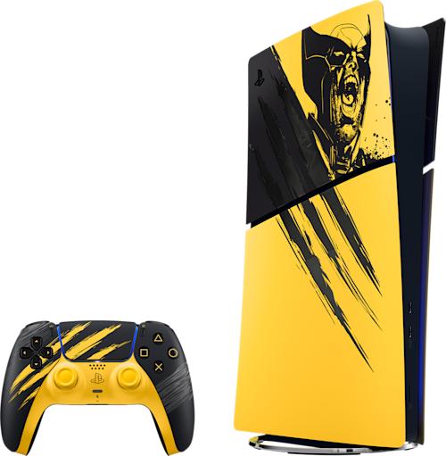 Sony PlayStation 5 Digital Marvels Wolverine Battle Yellow Limited Edition -paketti