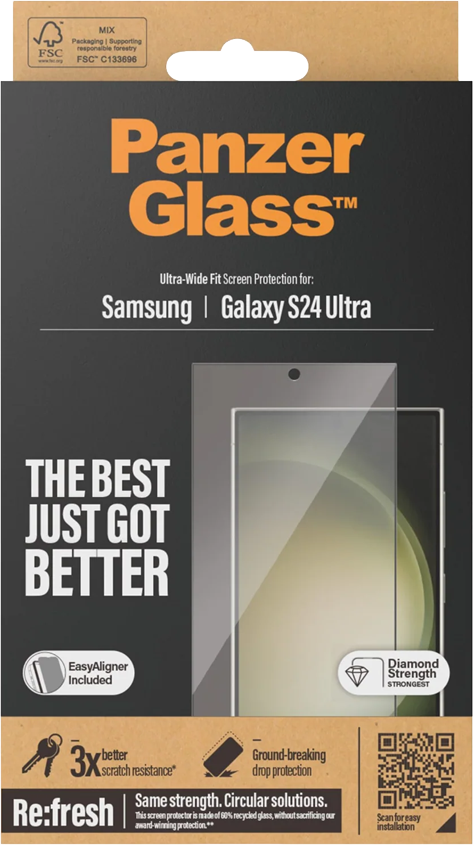 PanzerGlass Samsung Galaxy S24 Ultra -näytönsuojalasi