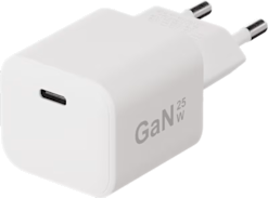 X2O 25W PD GaN USB-C -laturi valkoinen