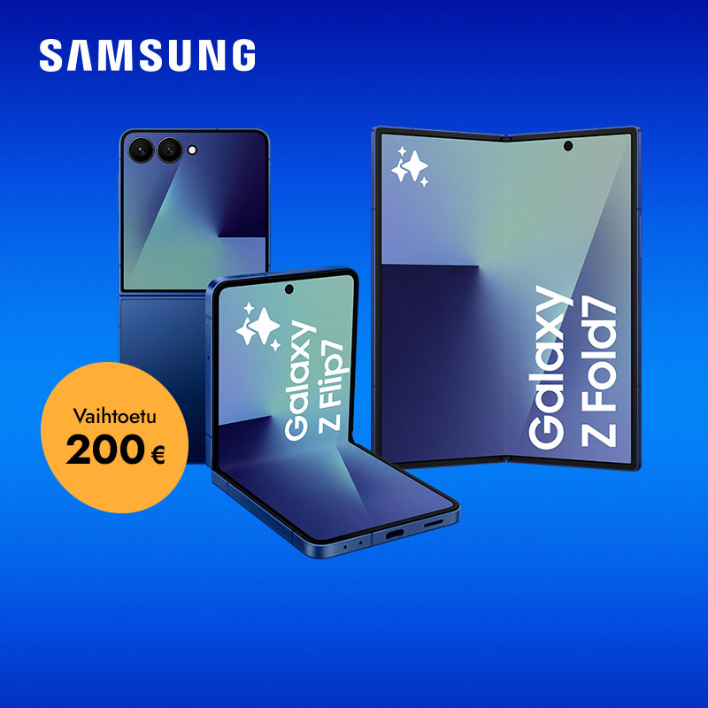Samsung Galaxy Z Flip7 & Z Fold7 lisävaihtohyvitys