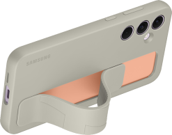 Samsung Galaxy A55 -suojakuori Standing Grip Case Harmaa