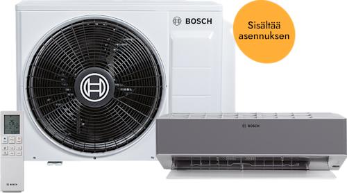 Bosch 8101i 6,5 kW WiFi Ilmalämpöpumppu + asennus