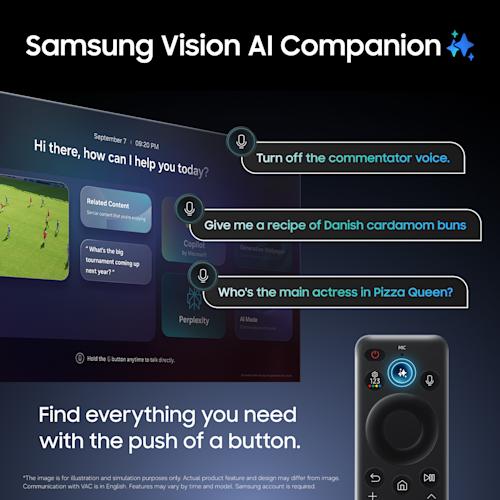 Samsung QN72H 65 tuumainen Neo QLED 4K Mini LED TV (2026)
