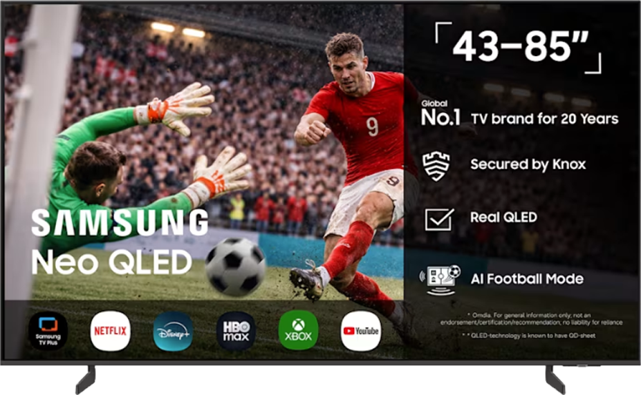 Samsung QN72H 85 tuumainen Neo QLED 4K Mini LED TV (2026)