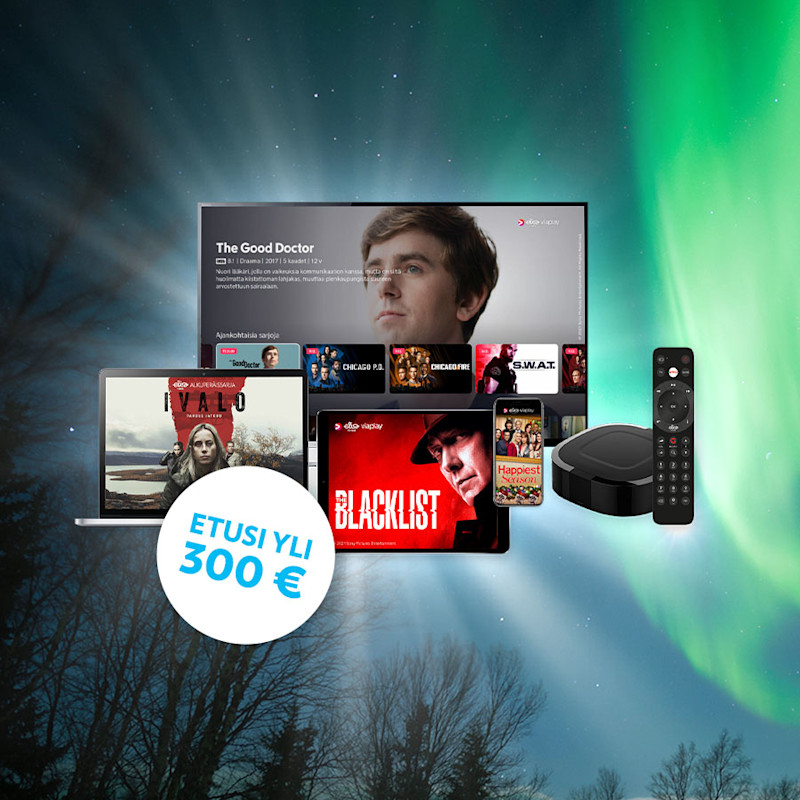 Nyt Elisa Viihde Premium ja Elisa Viihde Viaplay yhteishintaan