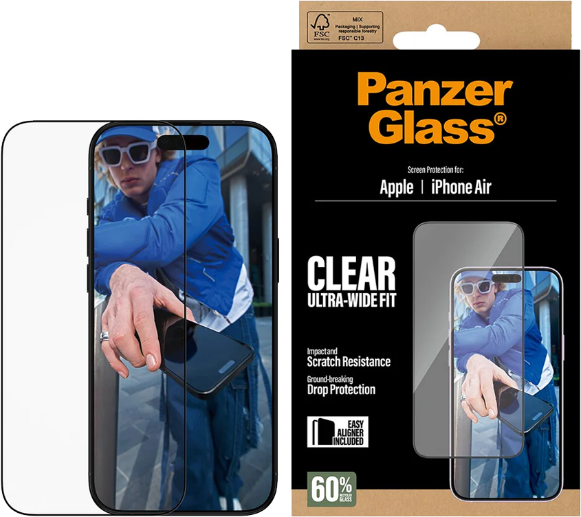 PanzerGlass Apple iPhone Air -näytönsuojalasi