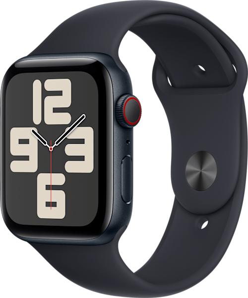 Apple Watch SE 2024 GPS 40 mm alumiinikuori ja urheiluranneke S/M