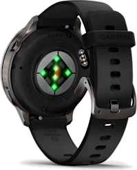 Garmin Venu 4 -GPS-älykello 41 mm Harmaa/Musta ranneke