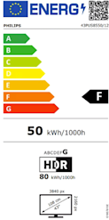 Philips 43 tuumainen PUS8550 4K Ambilight QLED TV