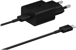 Samsung 15W Power Adapter -pikalaturi USB-C musta