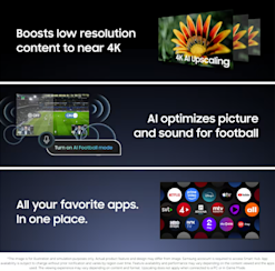 Samsung M80H 55 tuumainen 4K Mini LED TV (2026)