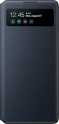 Samsung Galaxy S10 Lite S View Wallet Cover -suojakotelo musta