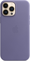 Apple iPhone 13 Pro Max nahkakuori MagSafella syreeninlila