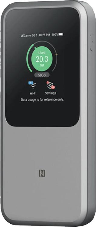 ZTE MU5120 5G/WiFi 6 -mobiilireititin + varavirtalähde