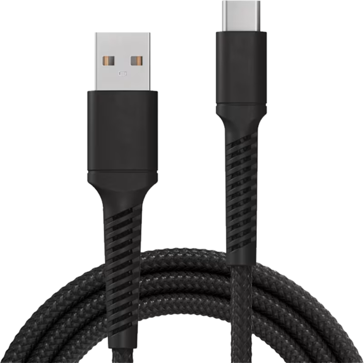 X2O Longlife 60W PD USB-C to USB-A 1 m -kaapeli musta