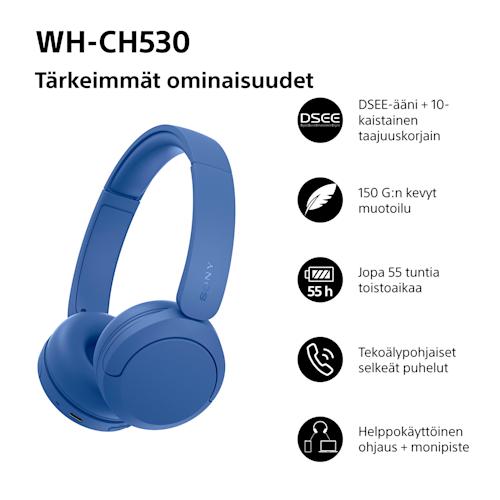 Sony WH-CH530 langattomat on-ear-kuulokkeet