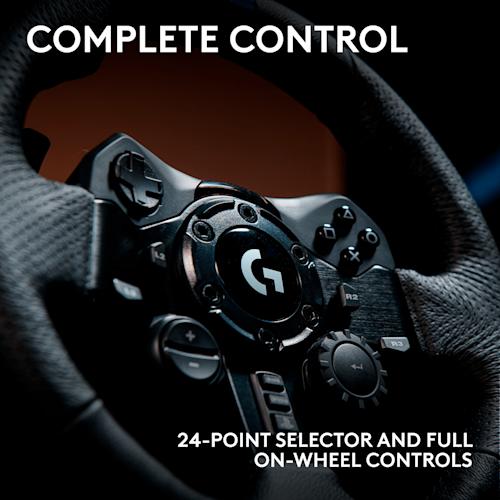 Logitech G923 ratti ja polkimet  PS5, PS4 ja PC yhteensopiva