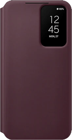 Samsung Galaxy S22 -suojakotelo Smart Clear View Burgundy