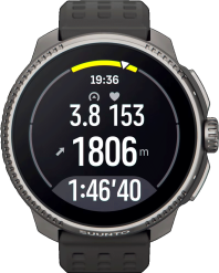 Suunto Race -GPS-urheilukello Titanium Charcoal