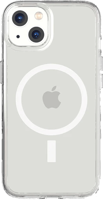 Tech21 Evo Clear Magsafe iPhone 13 -suojakuori Kirkas