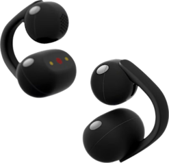 Sony LinkBuds Clip -langattomat kuulokkeet Musta