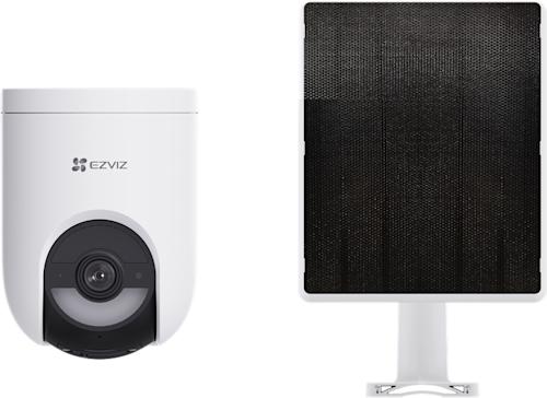 Ezviz HB8 Lite 4K Duo Wi-Fi -valvontakamerapaketti aurinkopaneeleilla