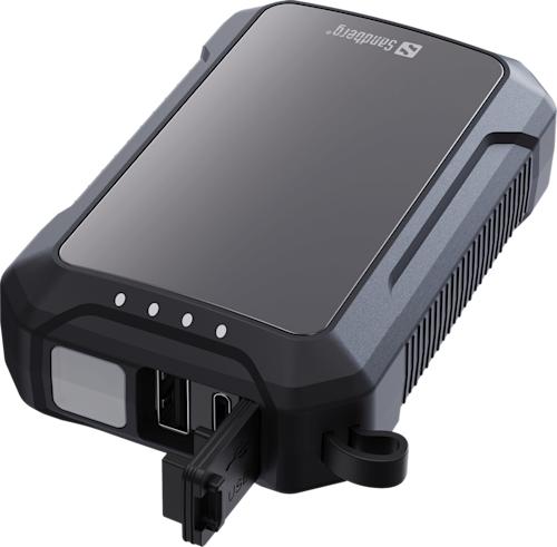 Sandberg Hand Warmer 10 000 mAh -varavirtalähde kädenlämmittimellä