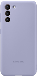 Samsung Galaxy S21+ 5G -suojakuori Silicone Cover violetti