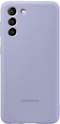 Samsung Galaxy S21+ 5G -suojakuori Silicone Cover violetti