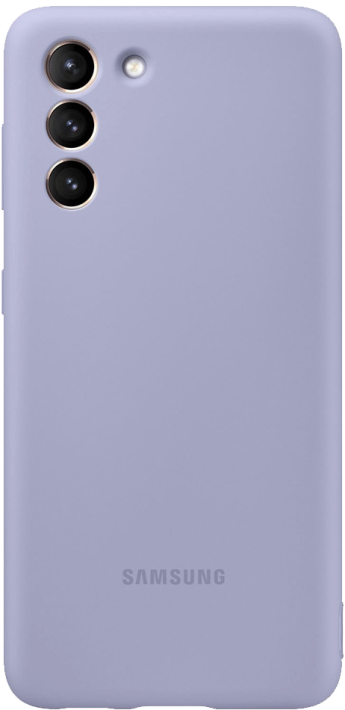 Samsung Galaxy S21+ 5G -suojakuori Silicone Cover violetti