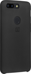 OnePlus 5T Silicone Protective Case -suojakuori musta
