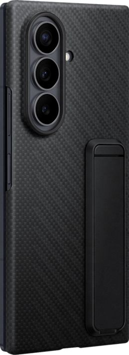 Samsung Galaxy Fold8 Ultra Carbon Standing -suojakuori Musta