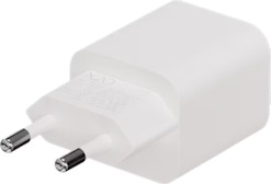 X2O 20W PD GaN USB-C + USB-A -laturi valkoinen