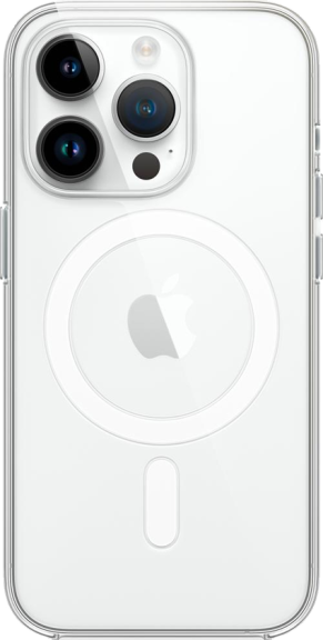 iPhone 14 Pro kirkas silikonikuori MagSafe