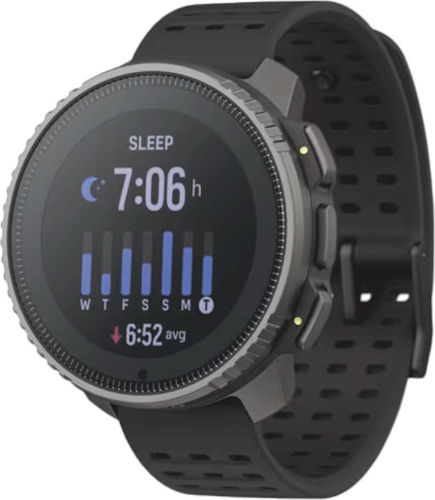 Suunto Vertical Titanium Solar -GPS-urheilukello Black