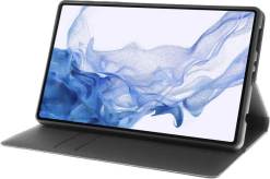Samsung Galaxy Tab A9+ -suojakotelo Insmat Exclusive Flip Case Musta