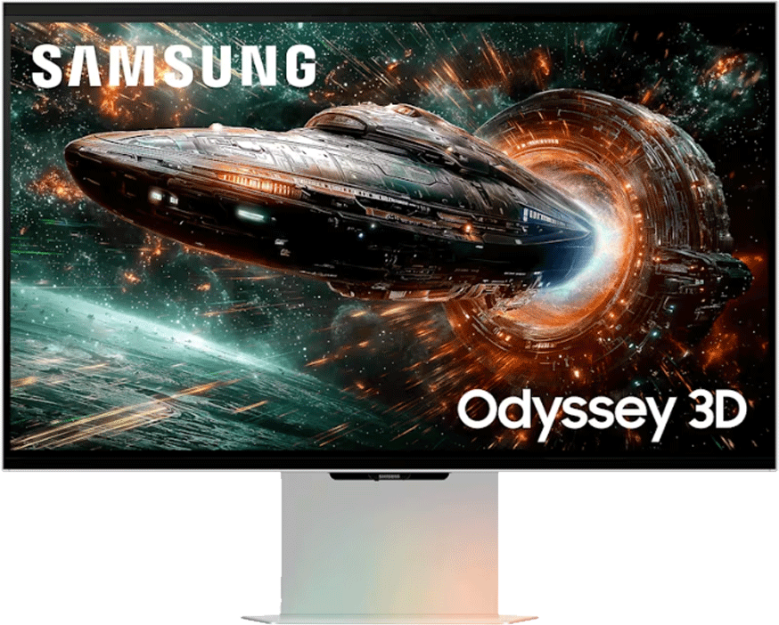 Samsung Odyssey 3D G90XF 27 tuumainen näyttö