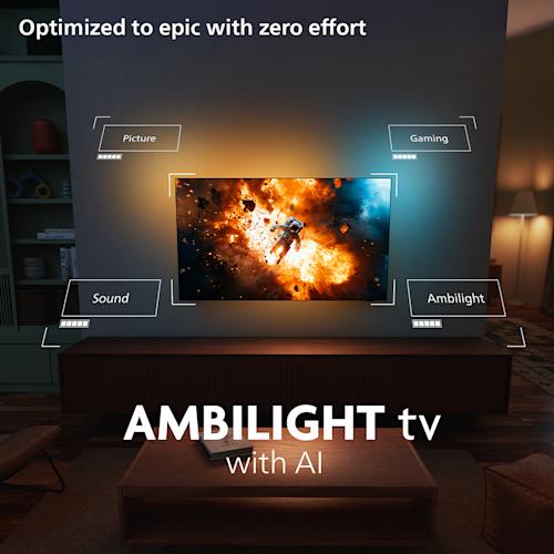Philips 55 tuumainen PUS8001 Ambilight LED TV