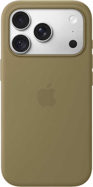 Apple iPhone 18 Pro Silicone -suojakuori MagSafella Oliivi