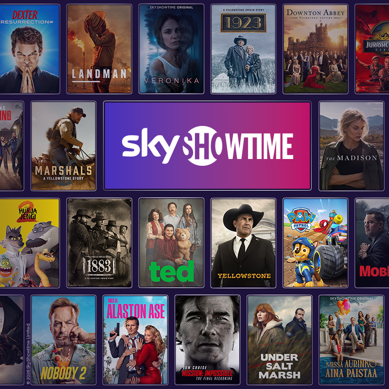 SkyShowtime nyt Elisalta! 