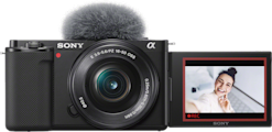 Sony ZV-E10 Vlogging kamera + 16-50mm objektiivi