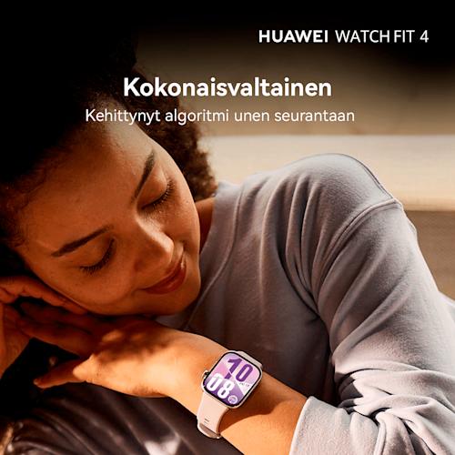 Huawei Watch Fit 4 Harmaa nylonranneke