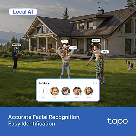 TP-Link Tapo C665G KIT 4G valvontakamera aurinkopaneelilla
