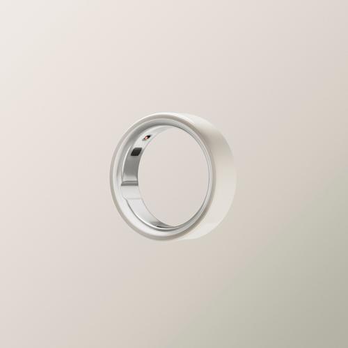 Oura Ring 4 Ceramic Cloud