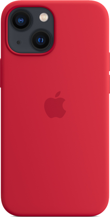 Apple iPhone 13 -silikonikuori MagSafe (PRODUCT)RED