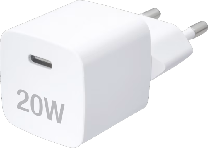 Vivanco USB-C 20W -virtalähde Valkoinen