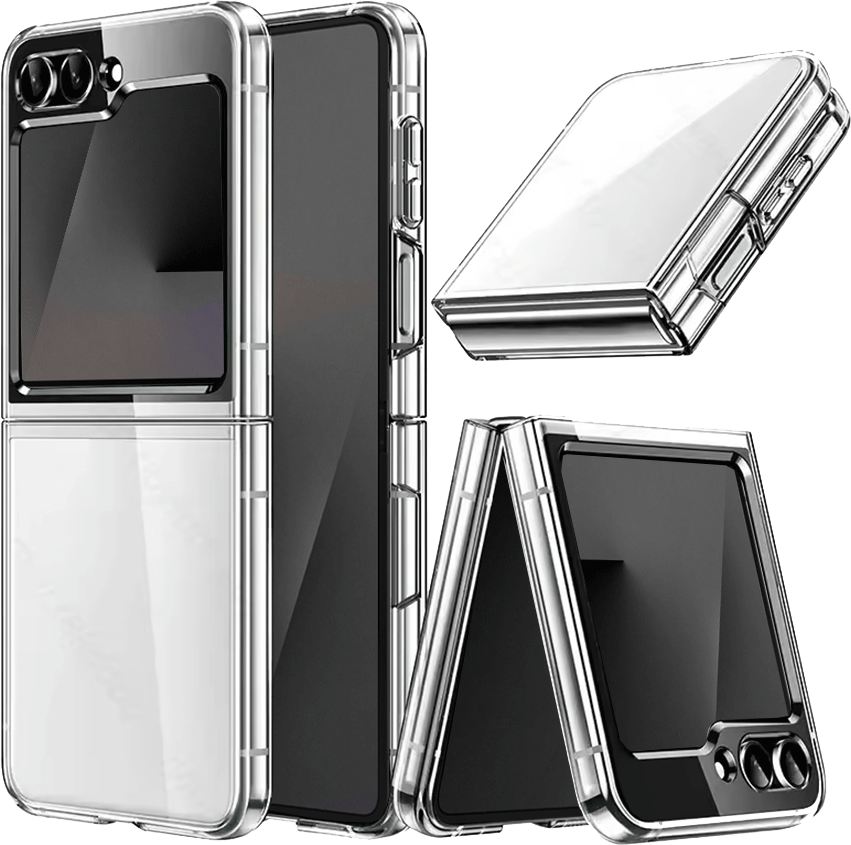 Insmat Samsung Galaxy Z Flip7 -suojakuori Crystal