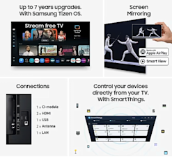 Samsung 85 tuumainen Crystal UHD U7005F (2025)