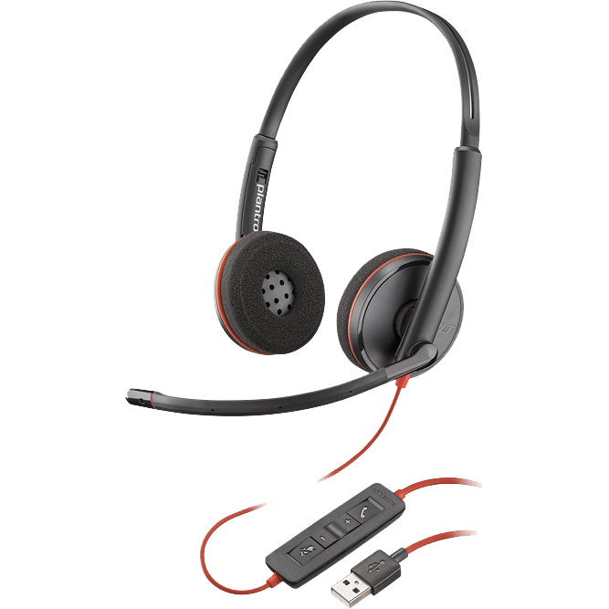Plantronics Blackwire C3220 -kuulokkeet USB-A