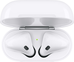 Apple AirPods -langattomat kuulokkeet ja latauskotelo | Elisa Yrityksille